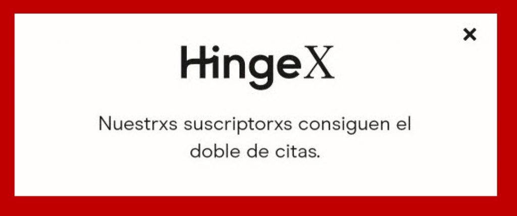 que es Hinge X