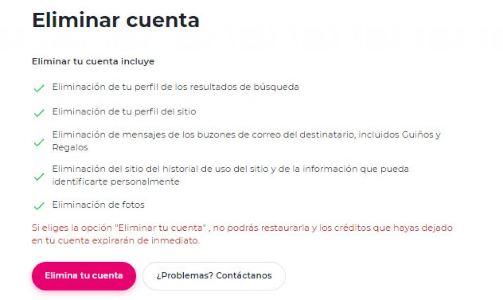 Cómo borrar cuenta de Ashley Madison