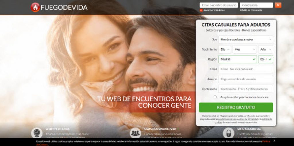 páginas web alternativas a Meetic