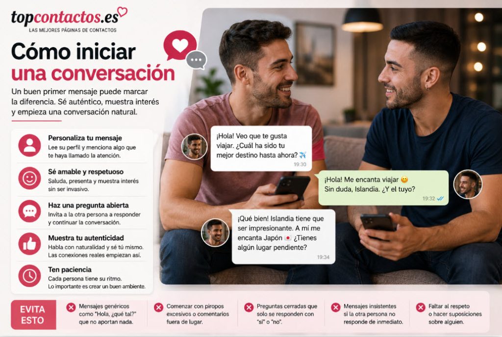 Cómo iniciar una conversación