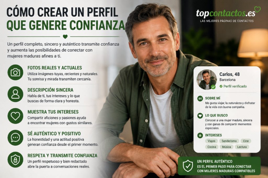 Cómo crear un perfil que genere confianza