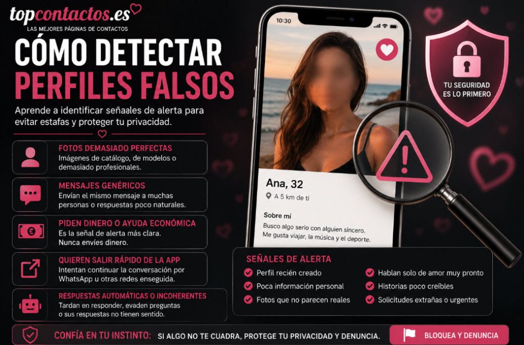 Cómo detectar perfiles falsos