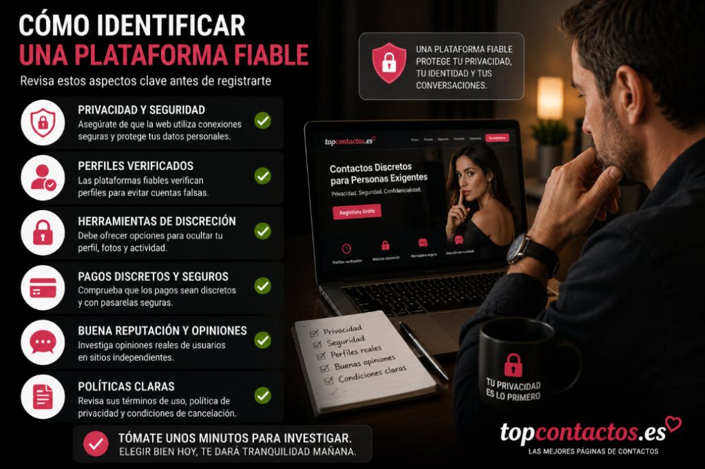 Cómo identificar una plataforma fiable