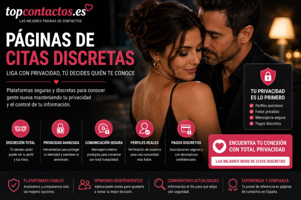 paginas de citas discretas