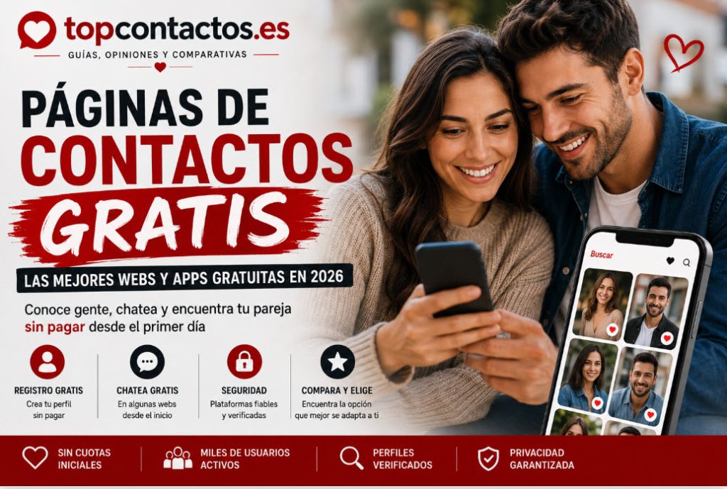 páginas de contactos gratis
