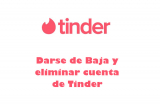 Darse de baja y eliminar cuenta Tinder 2025